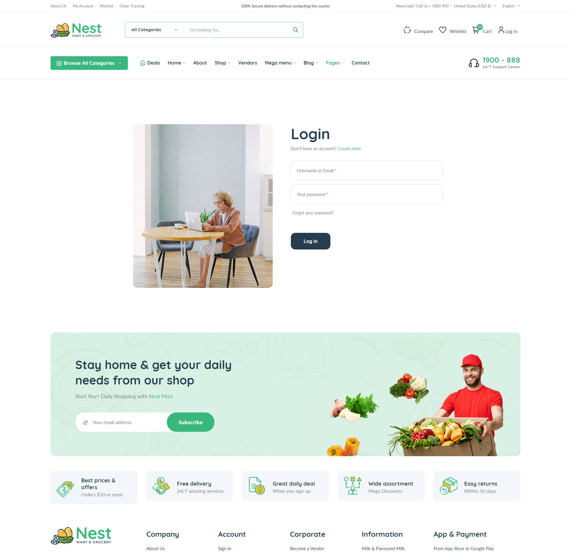 login