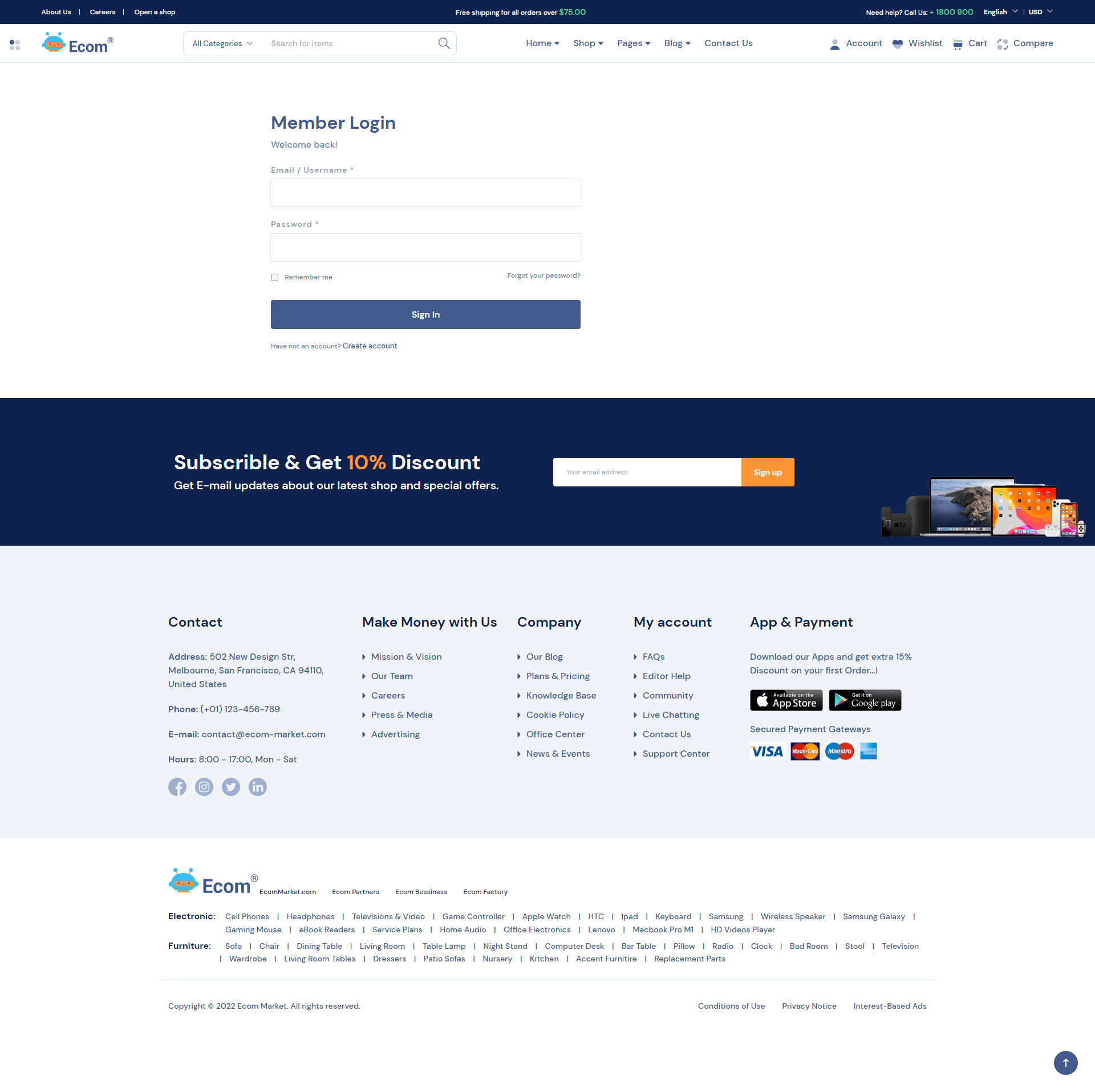 login